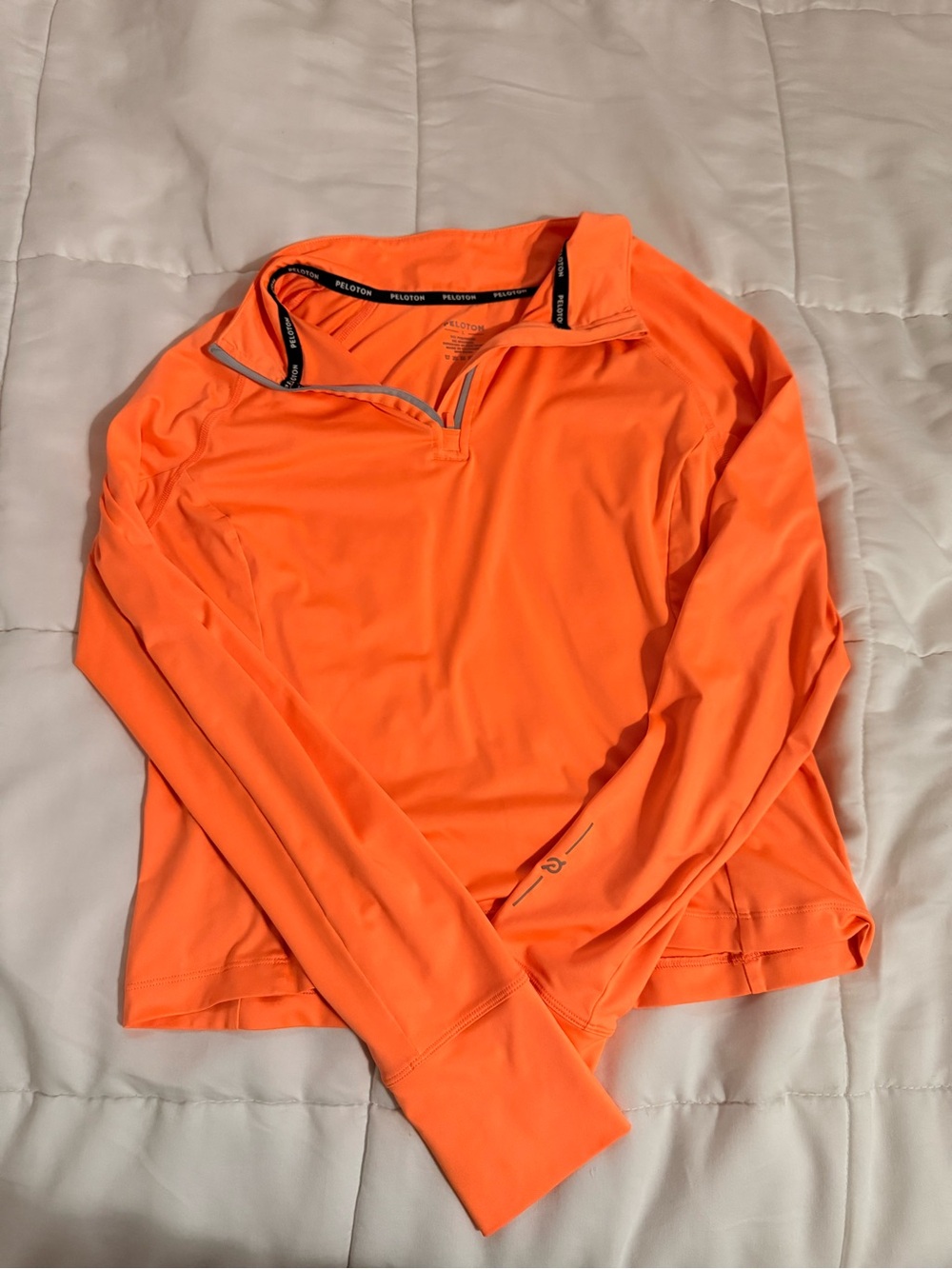 Peloton dry fit quarter zip